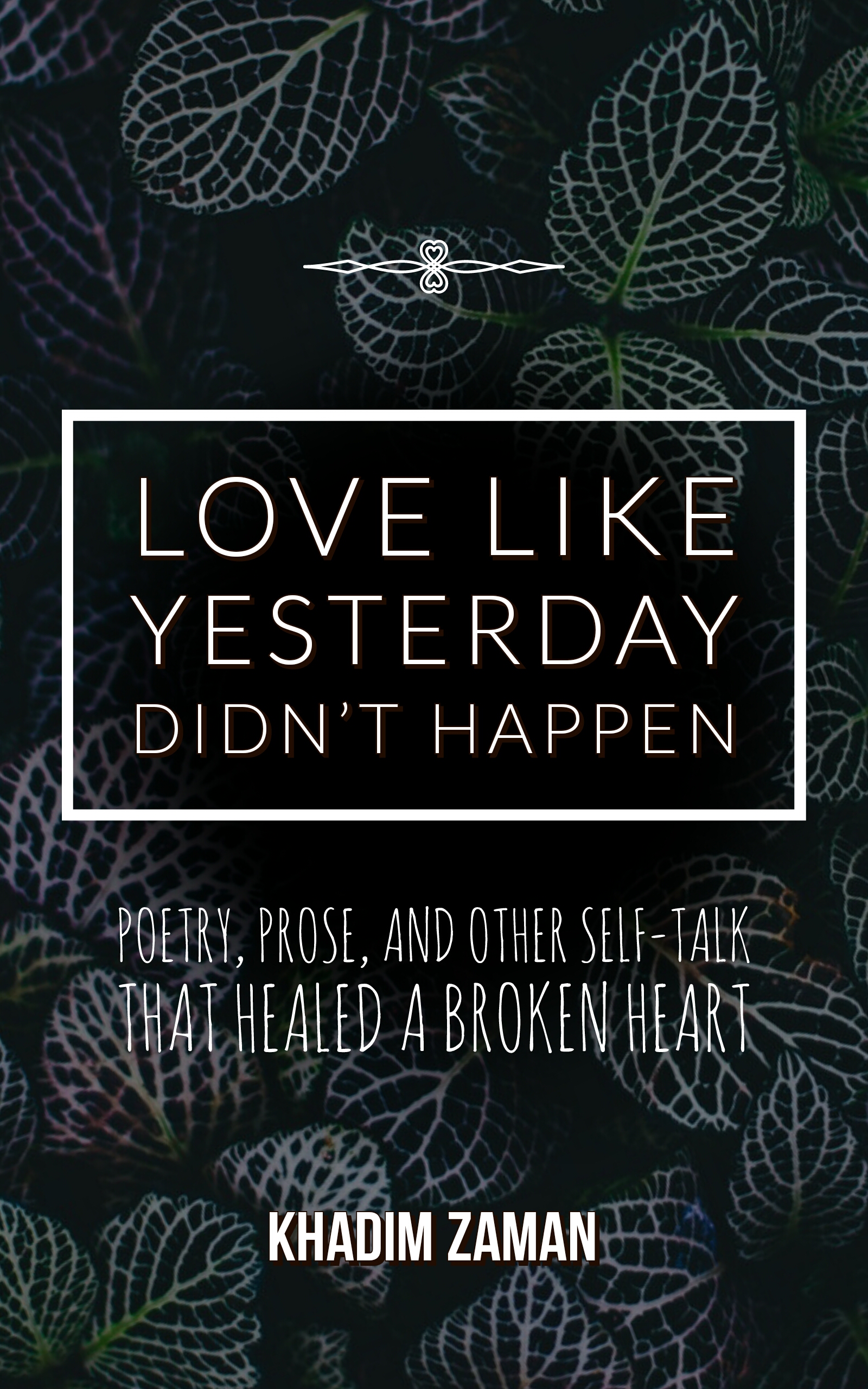 Book Cover: Love Like Yesterday Didn't Happen, by Khadim Zaman