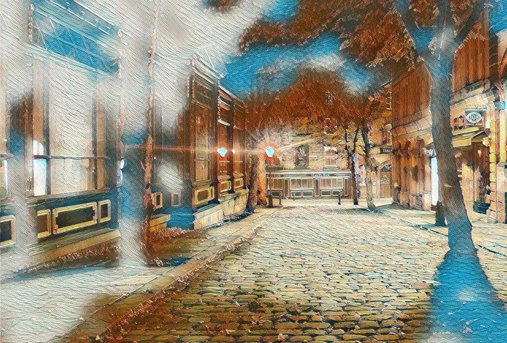 He settled into the backseat of his car and promptly fell asleep. At intervals, he'd rouse briefly between jolts caused by road bumps and sharp turns, just enough to confirm the car was still in motion. A blur of harsh highway lights streamed past against an unremarkable night sky. The car's AI assistant gently awakened him with a warm, matter-of-fact voice. Stepping out of the vehicle, he felt disoriented and groggy from his lingering sleepiness, or so he assumed. However, he soon realized it was because he recognized certain features of the neighborhood, yet much of his surroundings appeared unfamiliar.